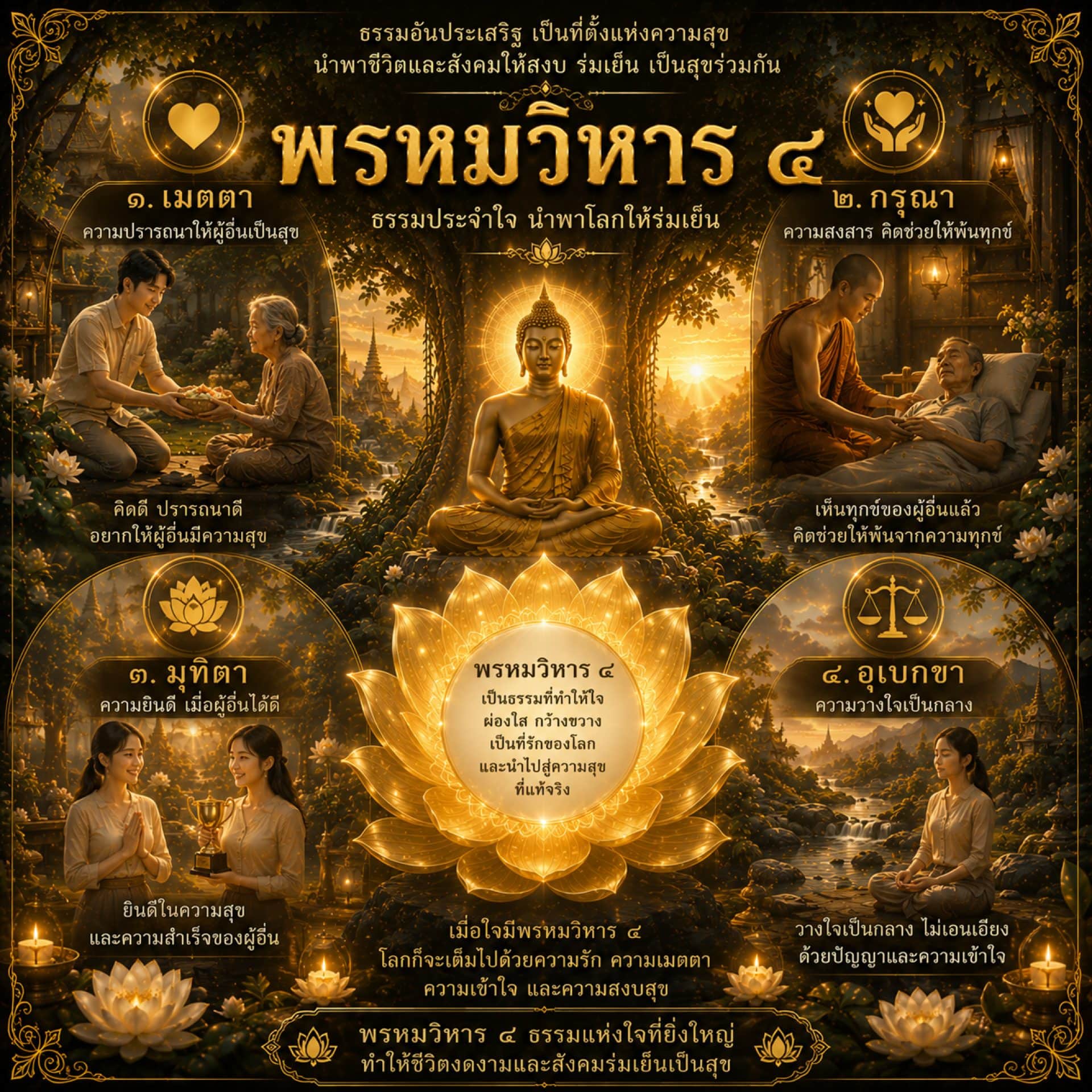 พรหมวิหาร ๔