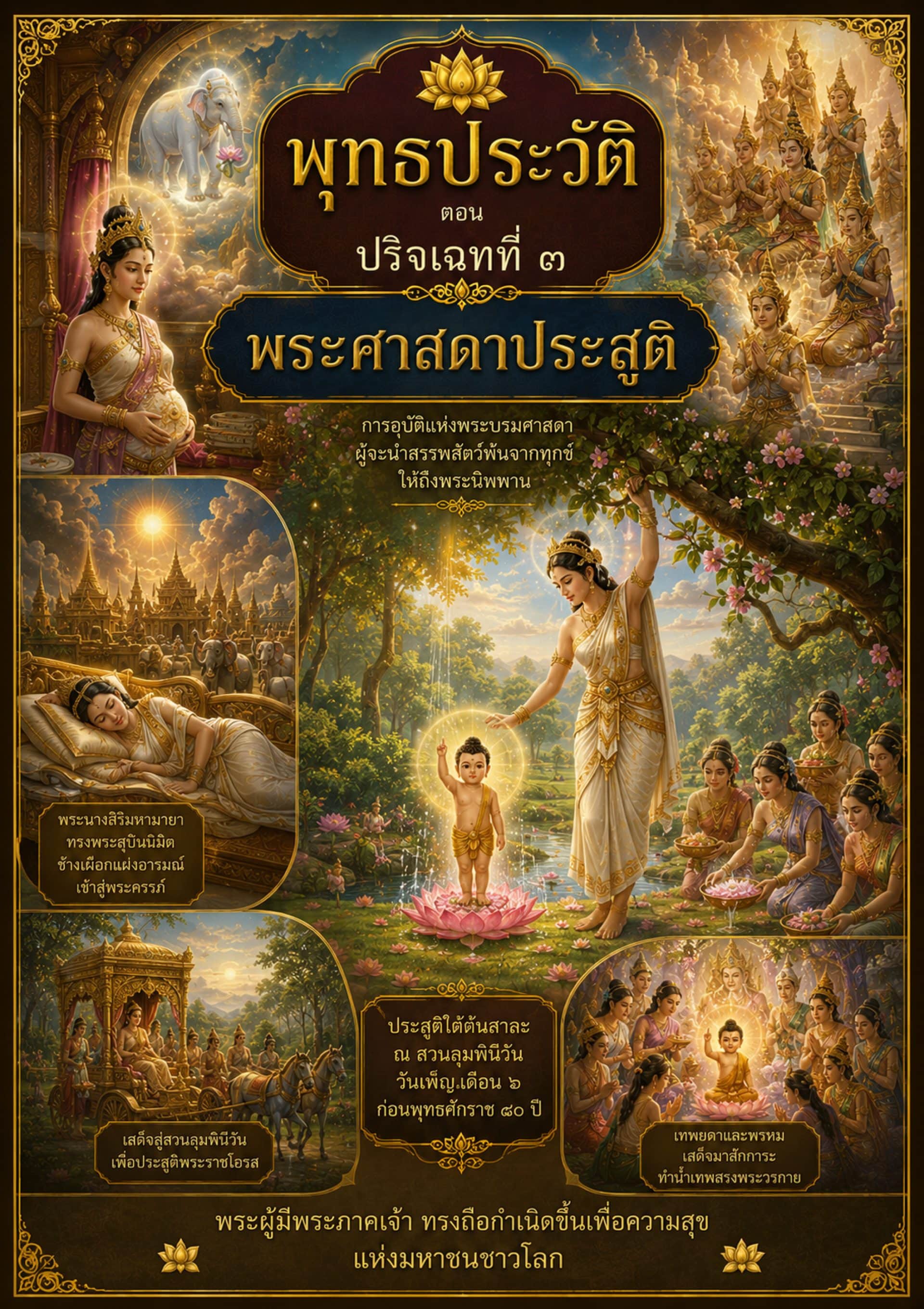 ปริจเฉทที่ 3 พระศาสดาประสูติ