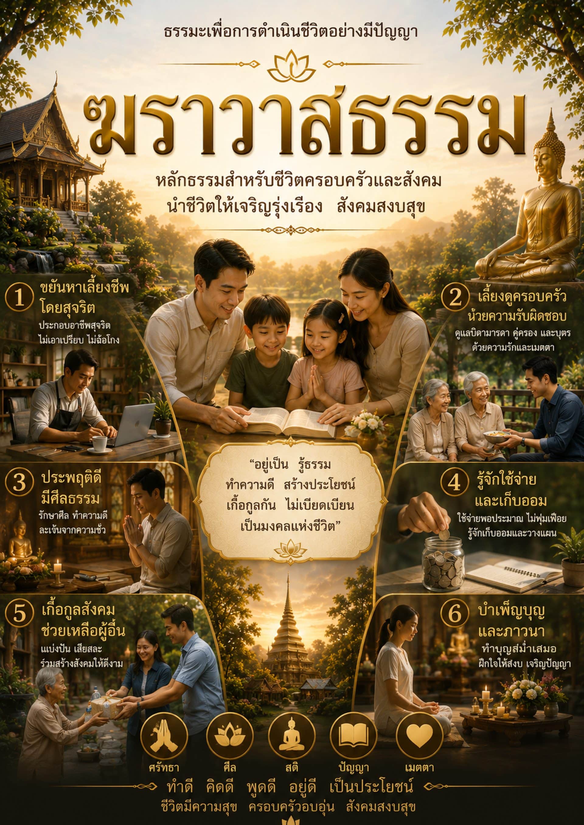 ฆราวาสธรรม 4