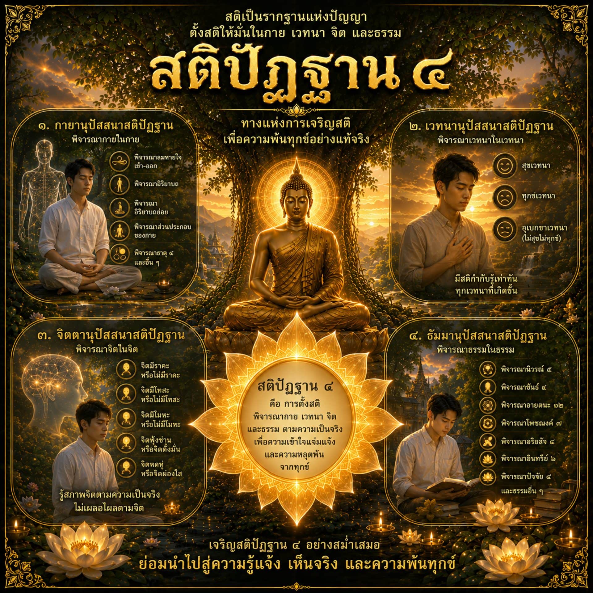 สติปัฏฐาน ๔