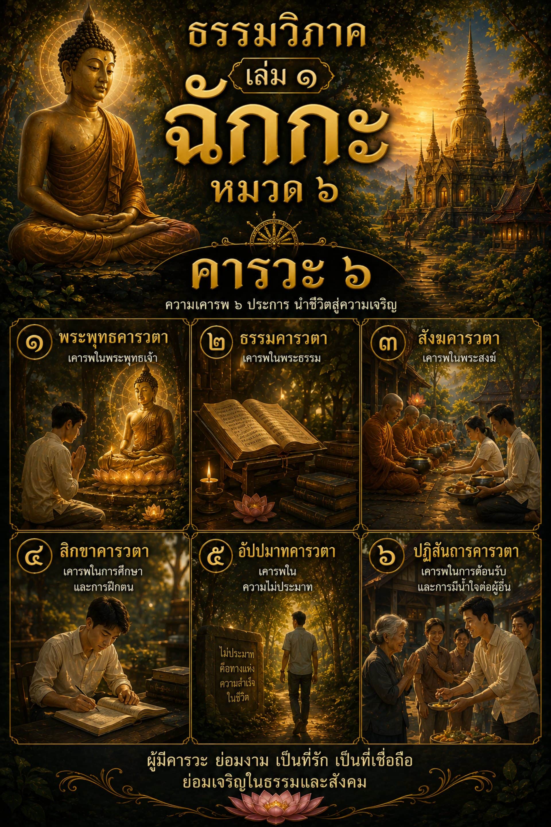 01 คารวะ ๖
