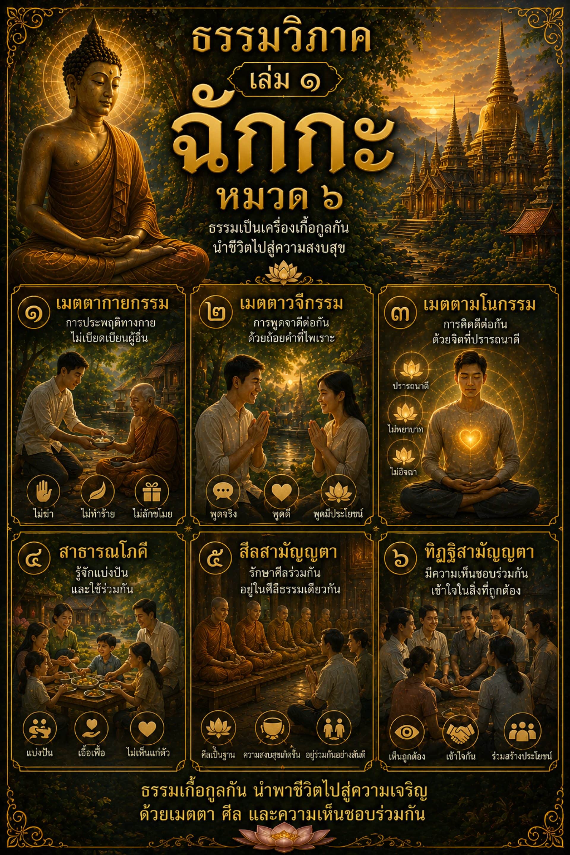02 สาราณิยธรรม ๖