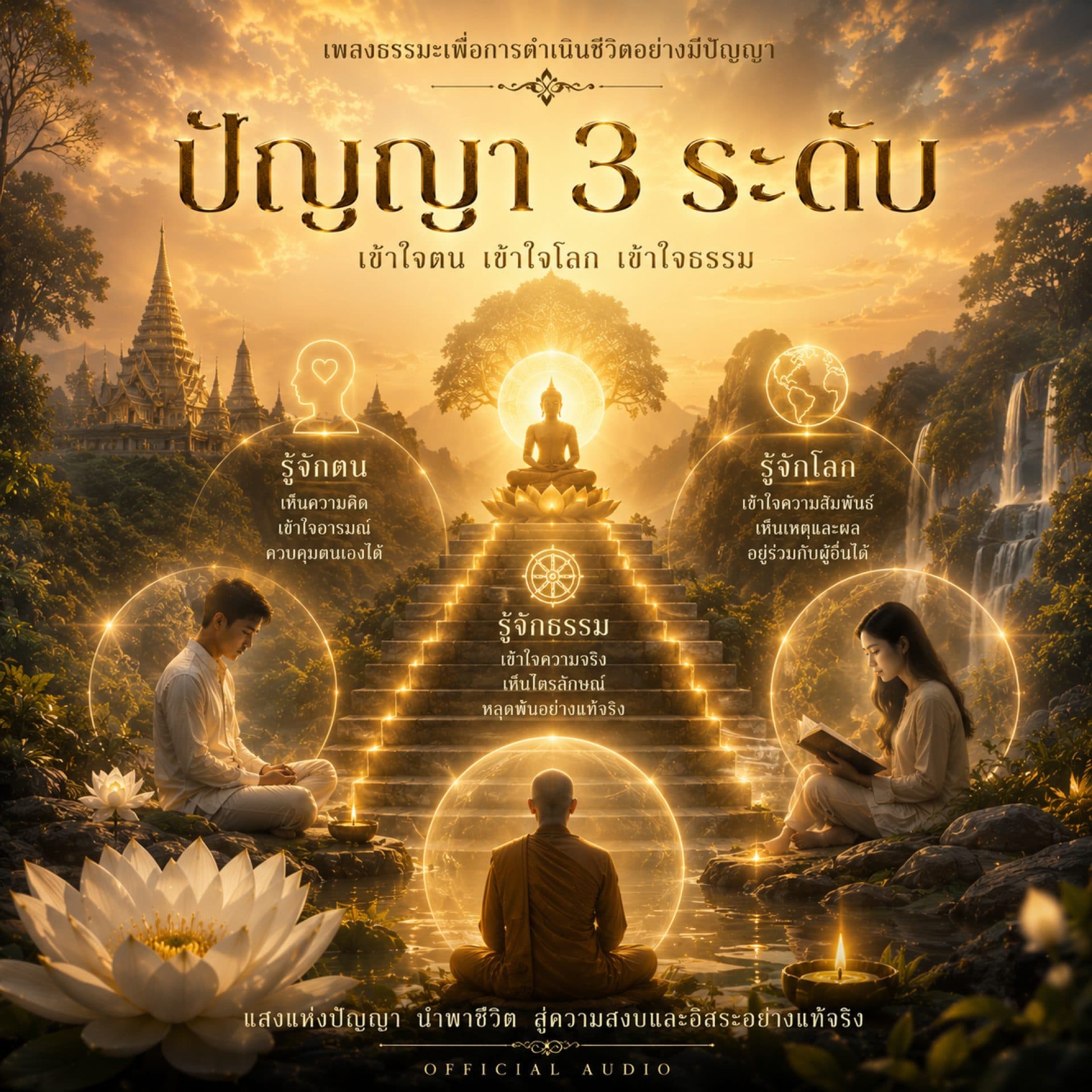 เพลงธรรมะ-ชุดปัญญา 3 ระดับ