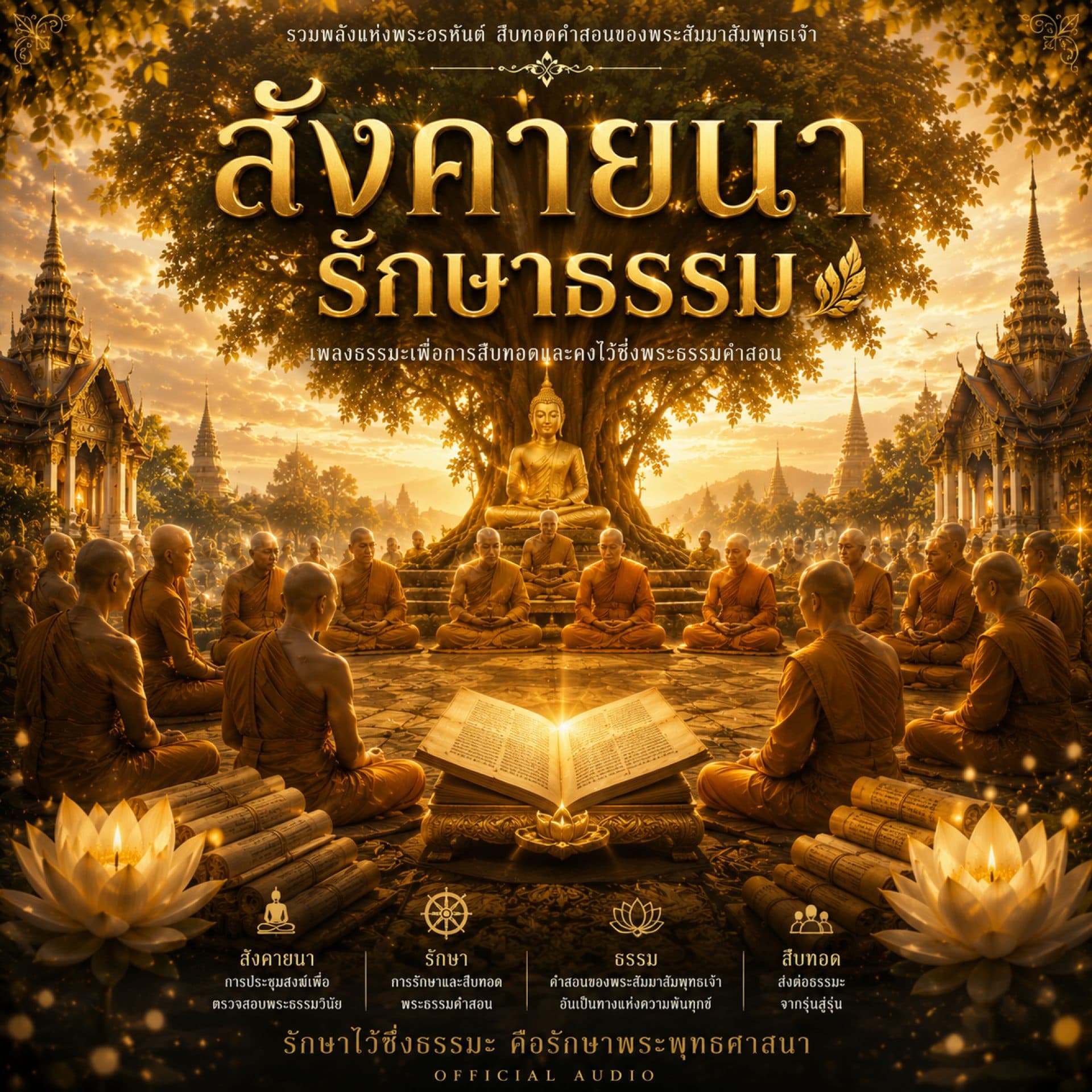 🎵 บทเพลง สังคายนา รักษาธรรม